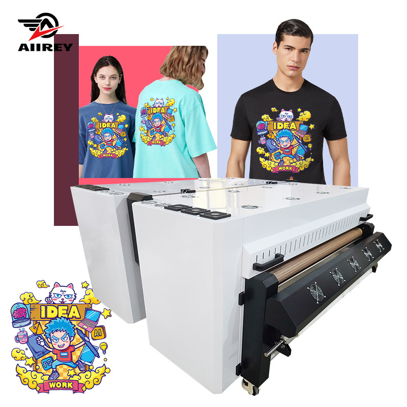 1,3 m DTF Direct to Film Printing Machine Podwójne głowice drukujące Epson I3200 do transferów dtf