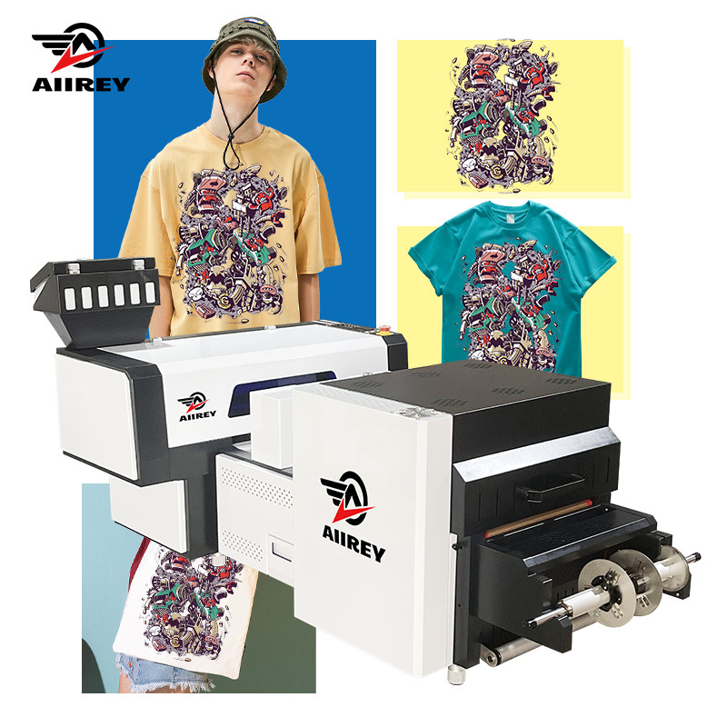 Drukarka do koszulek A2 CMYK DTF Podwójne głowice EPSON I3200 Dtf Mini Shaker