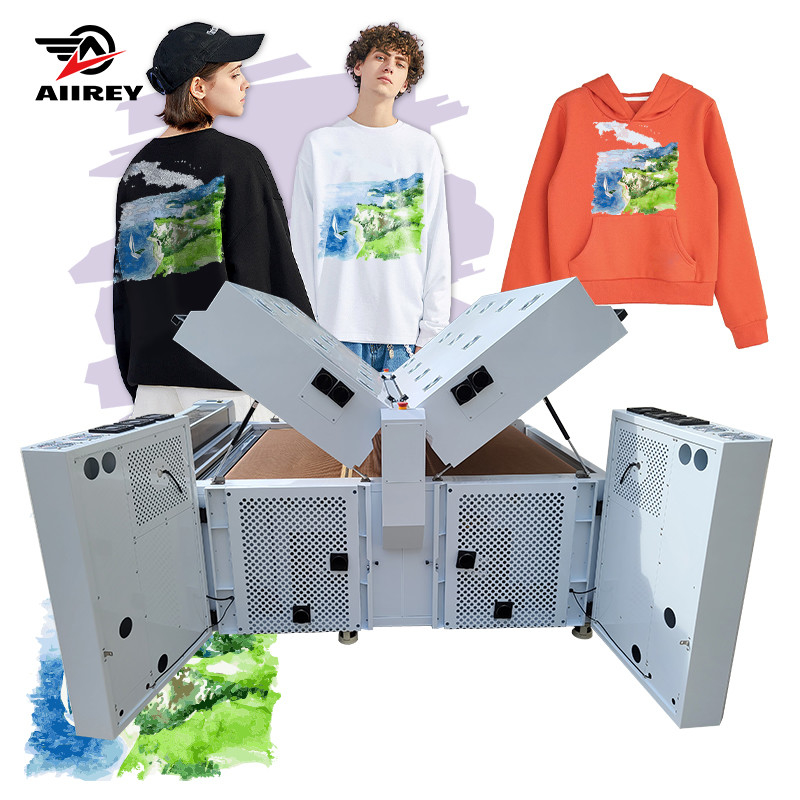 Przemysłowy DTF Powder Shaker 6KW Power Drum Suction Mesh Belt Zapobiega deformacji filmu 400KG Waga Kontrola ręczna / automatyczna