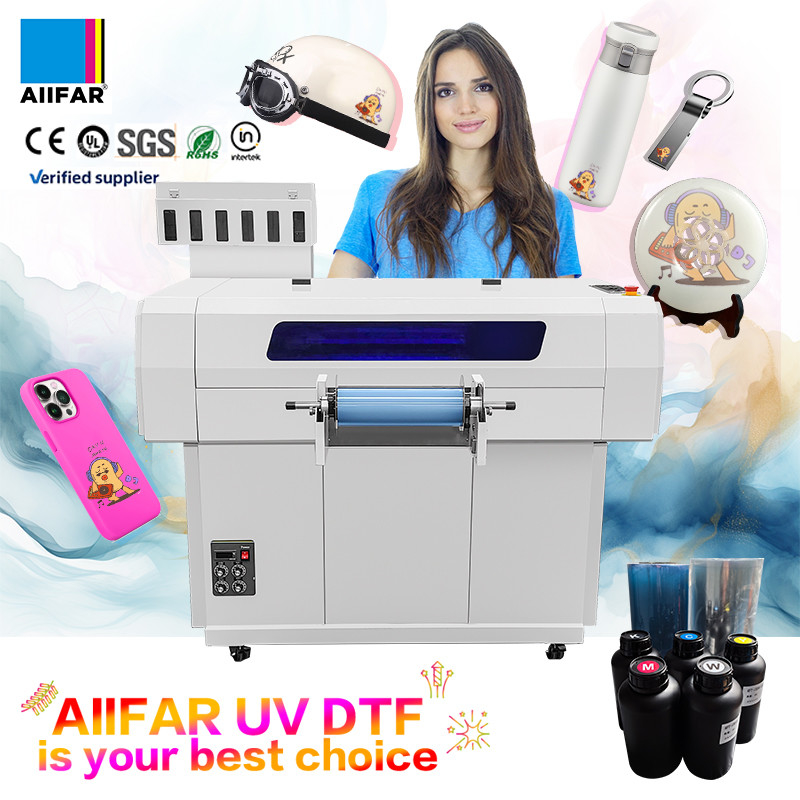 Drukarka atramentowa Refinecolor Roll To Roll Drukarka UV DTF z inspekcją wideo