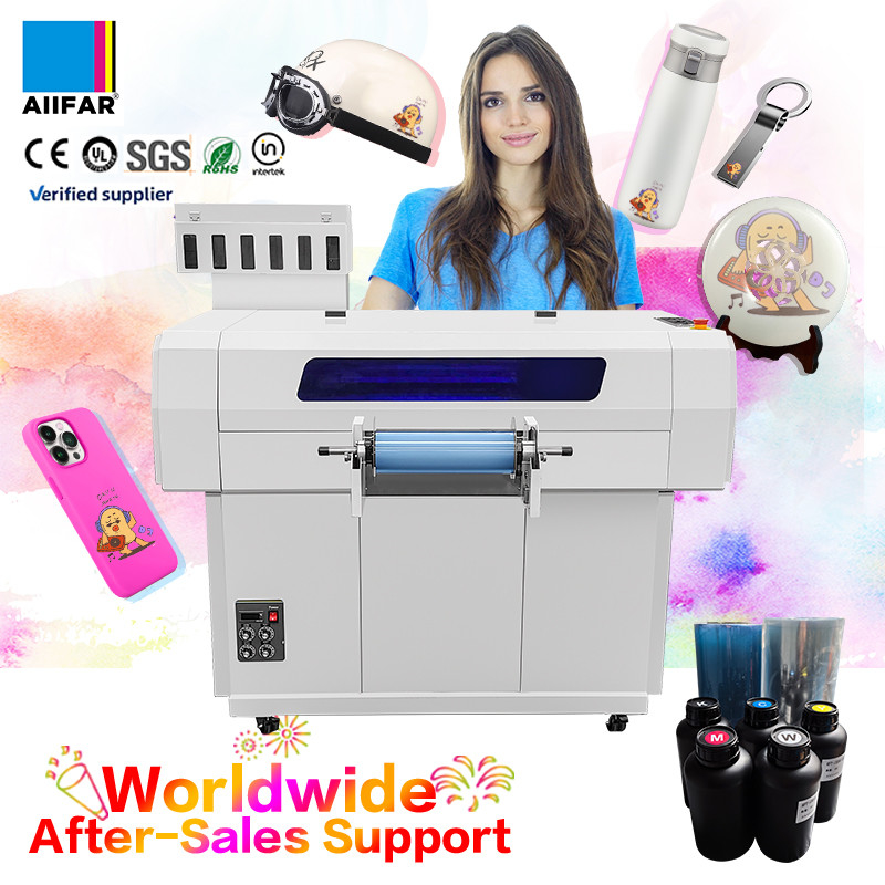 Dwu napięcia 110V 220V A4 UV Flatbed Printer Długa trwałość