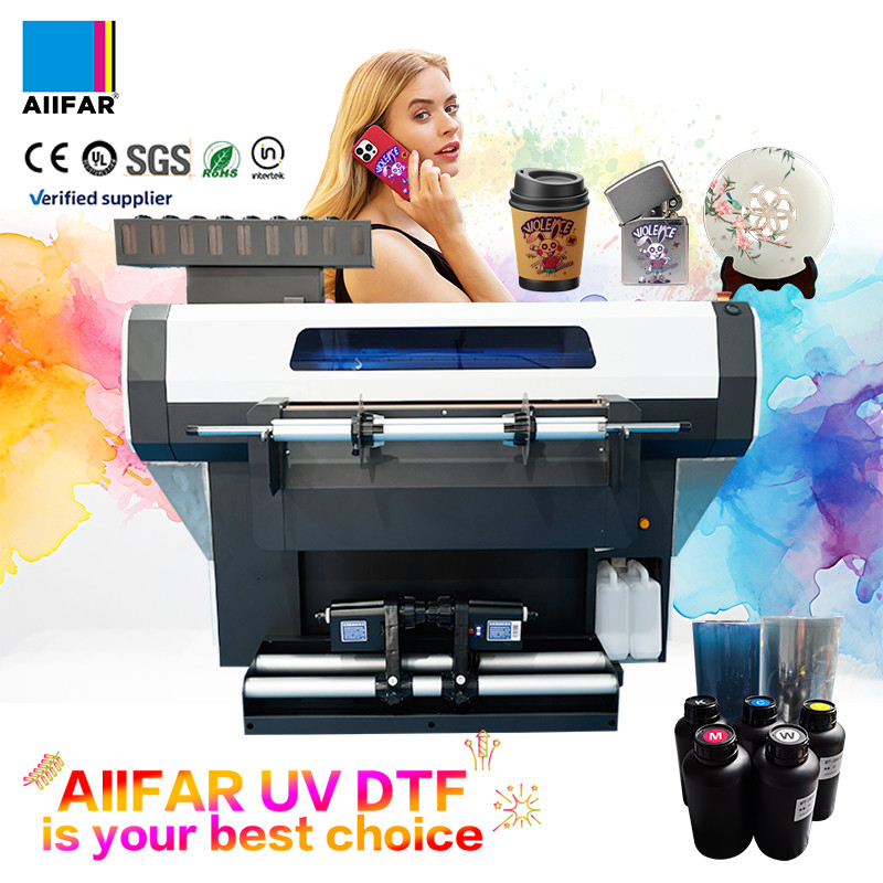 Produktywność Drukarka UV DTF z rolką do rolki Drukarka UV Inkjet Crystal Sticker