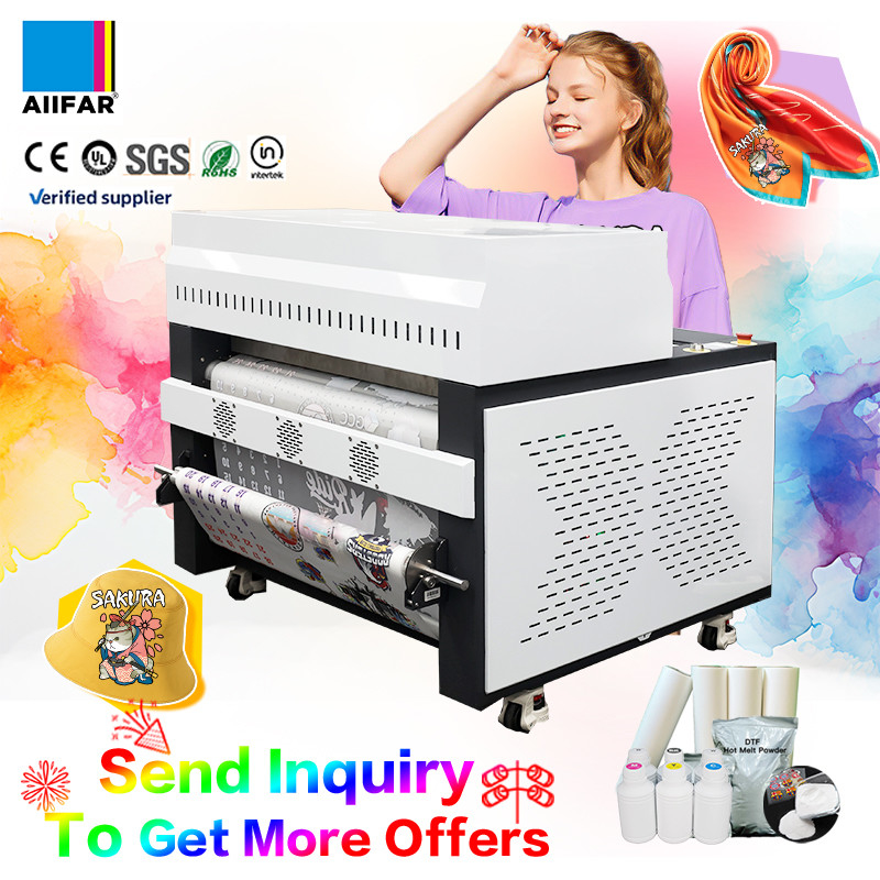 DTF Powder Shaker Machine z All-in-One Damp Purifier dla temperatury 20-28C wilgotność 70%