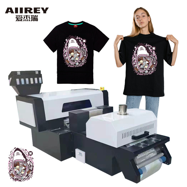 XP600 Podwójna głowica 300mm Drukarka DTF CMYK W LC LM niestandardowy kolor atramentu